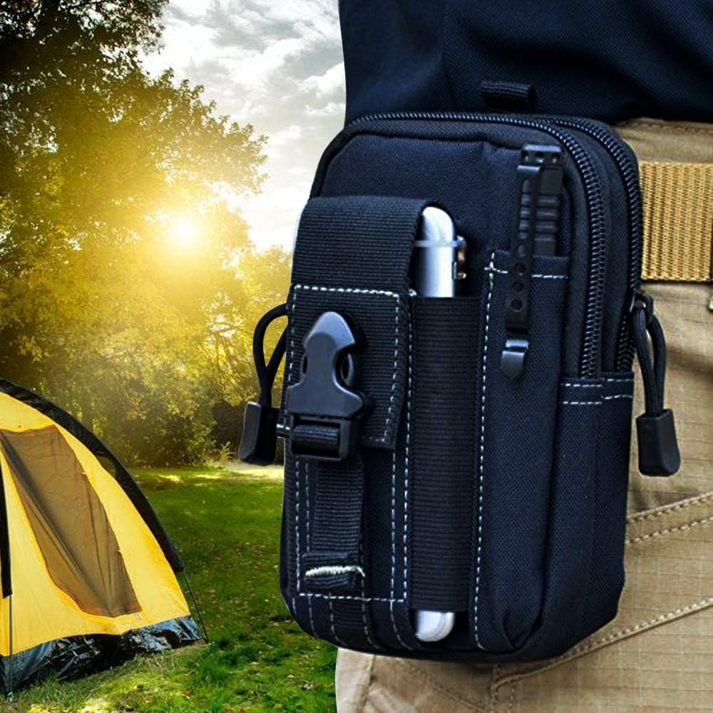 Hunting Outdoor - Bolsa táctica Molle para cinturón, bolsa