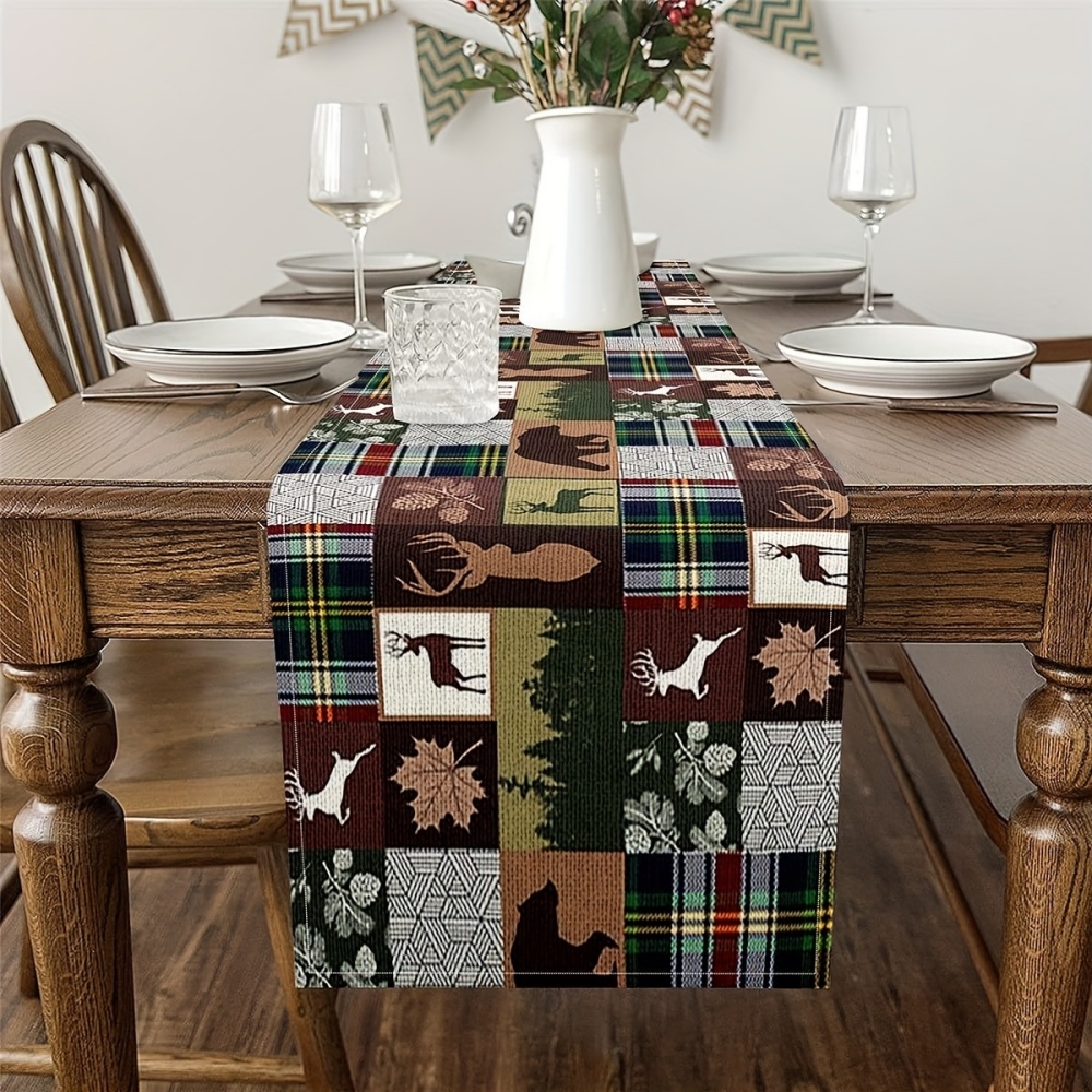 Outdoor Hunting Table - Camino de mesa Vintage de caza