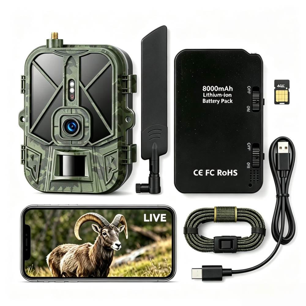 Hunting Outdoor Shows - Cámara de Caza para Exteriores 4G