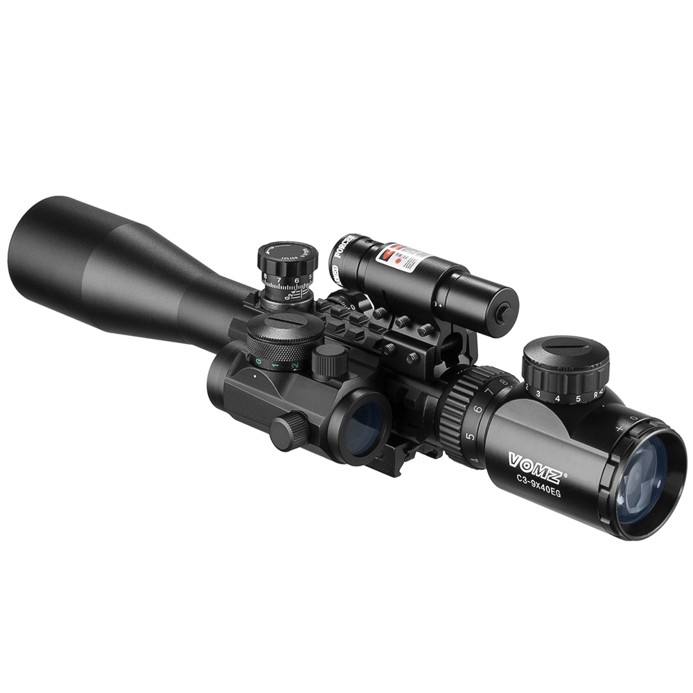 Crossbow Scope Sight - Vomz 3-9X40 alcance telémetro de alambre