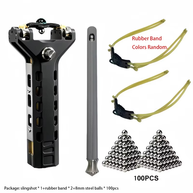Hunting Outdoor Stores - Tirachinas Automático de Acero Inoxidable con
