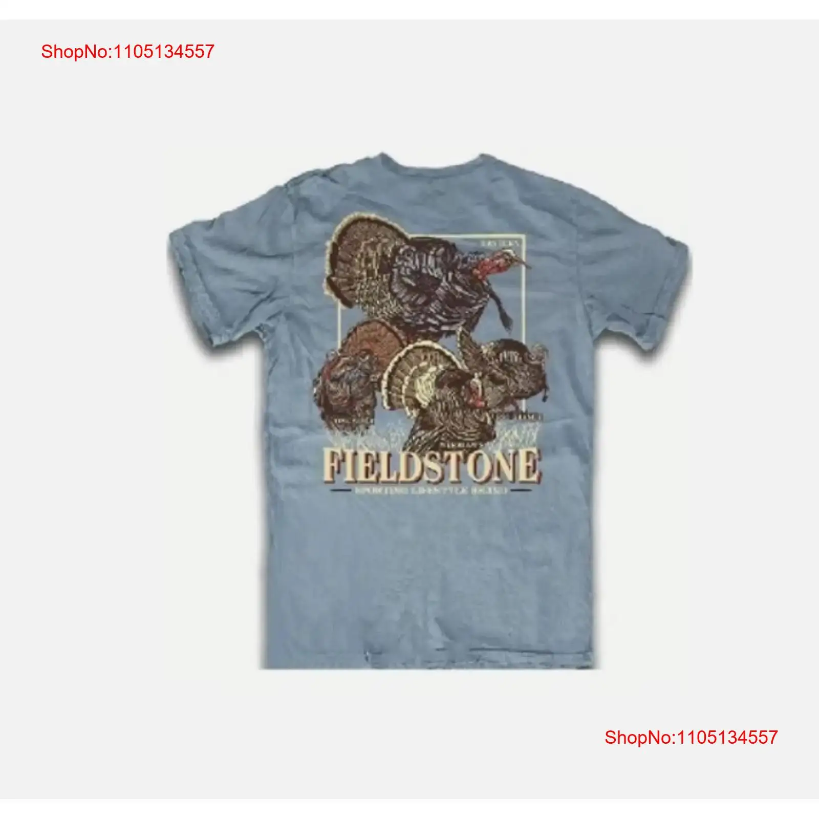 Wildman Hunting & Outdoor Robertson - Fieldstone Turquía caza camiseta Grand Slam
