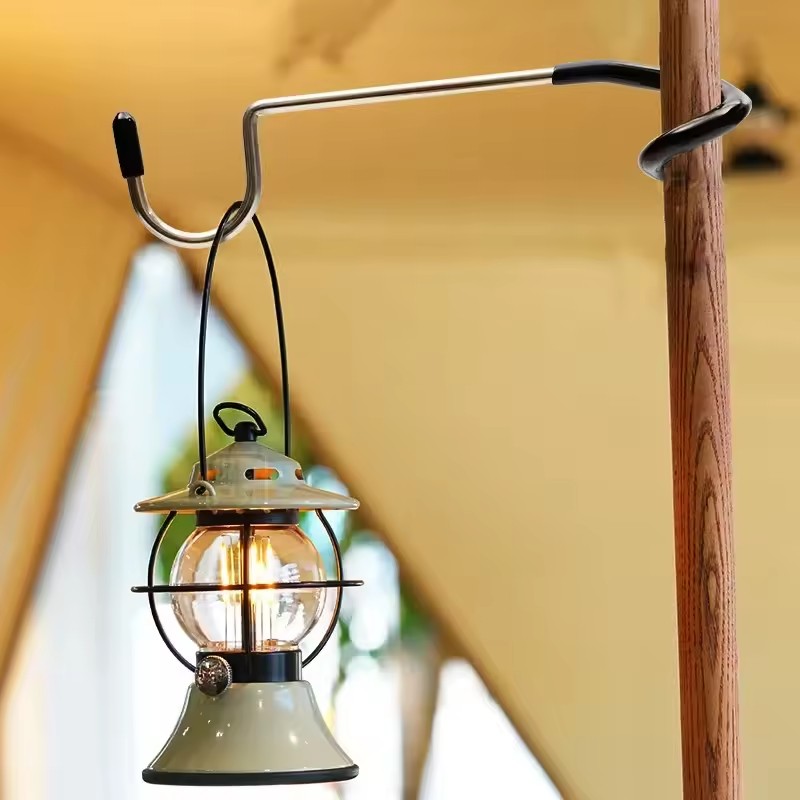Hunting Outdoor Stores - Soporte de Acero Inoxidable para Lámparas,