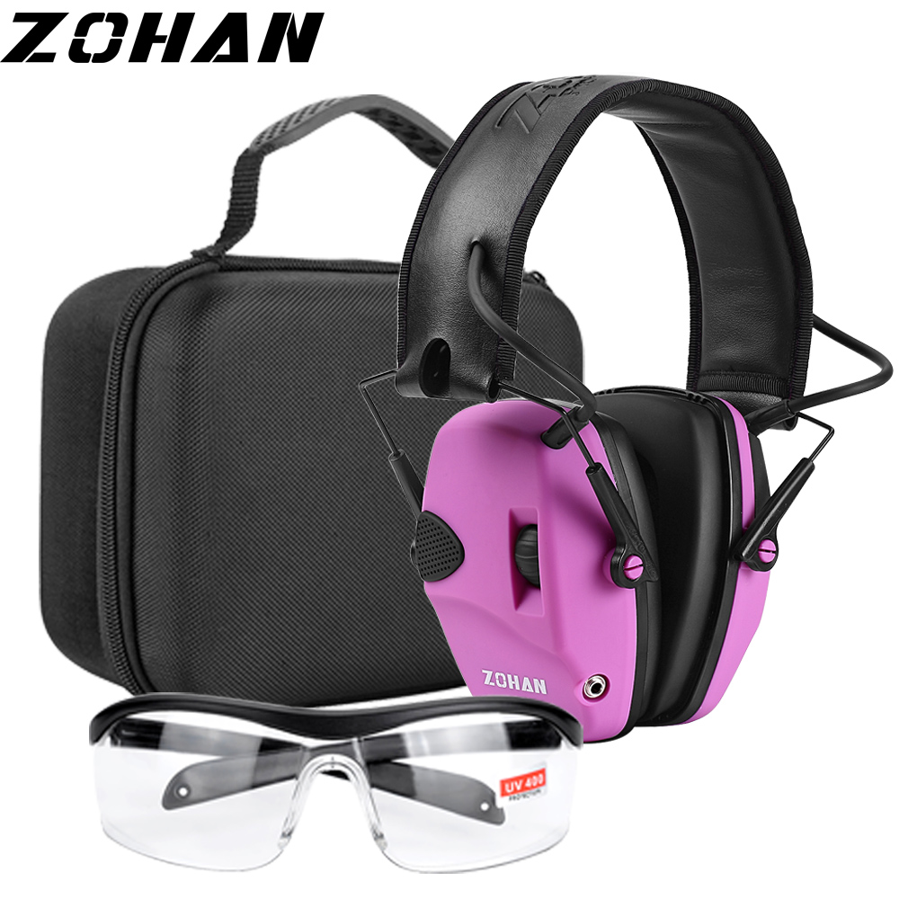 Shooting Ear Muff - Auriculares de tiro ZOHAN, orejeras insonorizadas,
