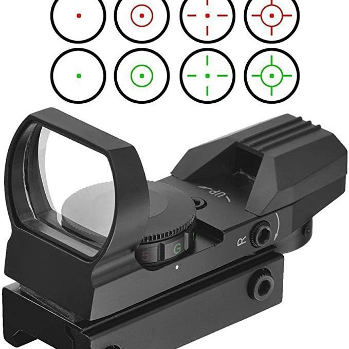 Crossbow Scope Sight - Mira telescópica de 20mm, mira réflex