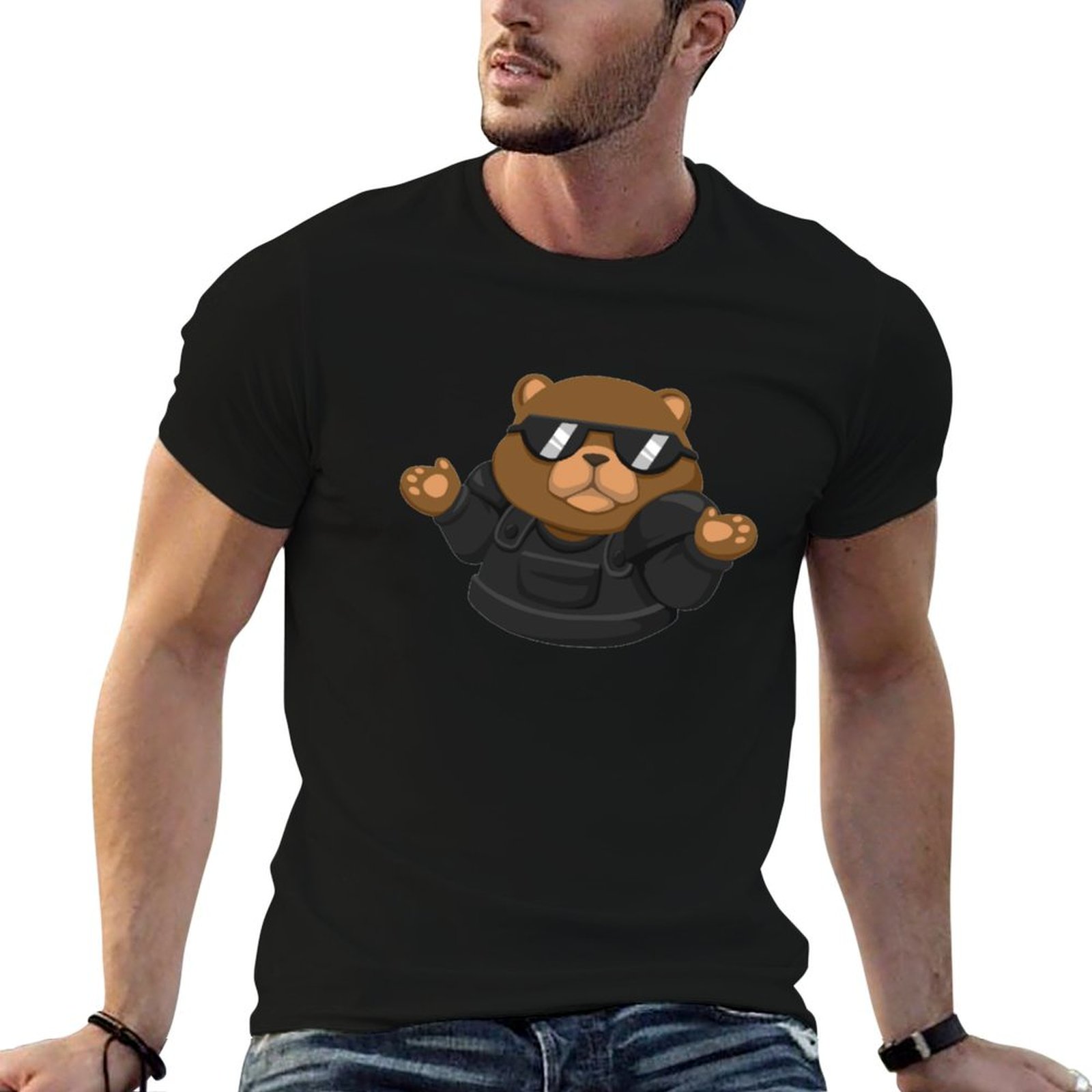Bear Spray Protection - Camiseta Bear Shrug Spray, camisetas con