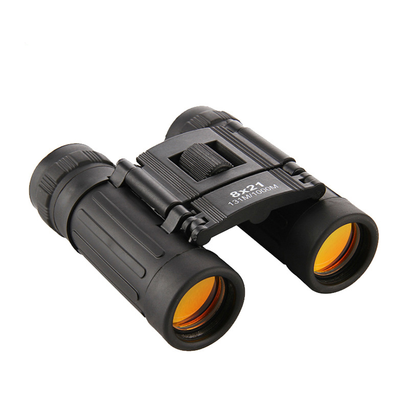Hunting Outdoor Shows - Binoculares potentes 8X21 HD, Mini telescopio
