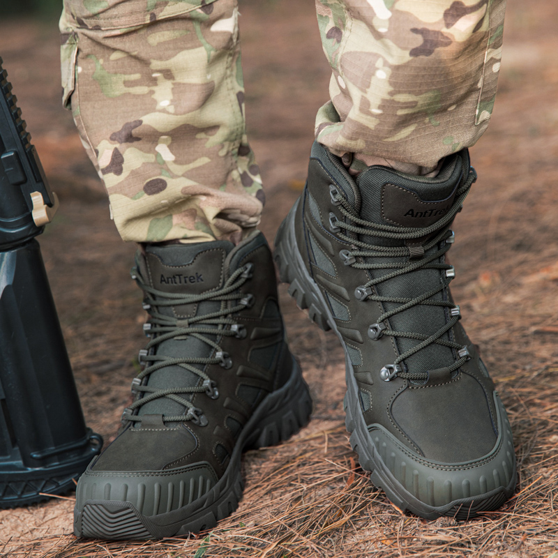 Hunting Outdoor Stores - Botas tácticas para hombre, impermeables, ultraligeras,