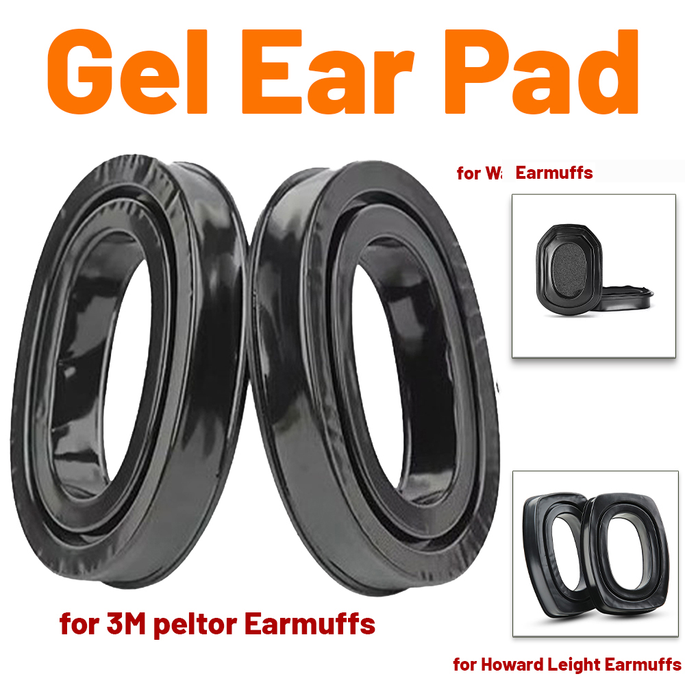 Shooting Ear Muff - Almohadillas de repuesto de Gel para