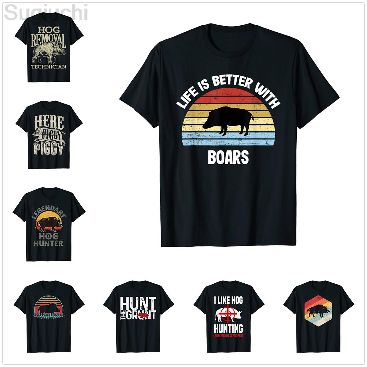 Wildman Hunting & Outdoor Robertson - Camiseta 100% de algodón con estampado