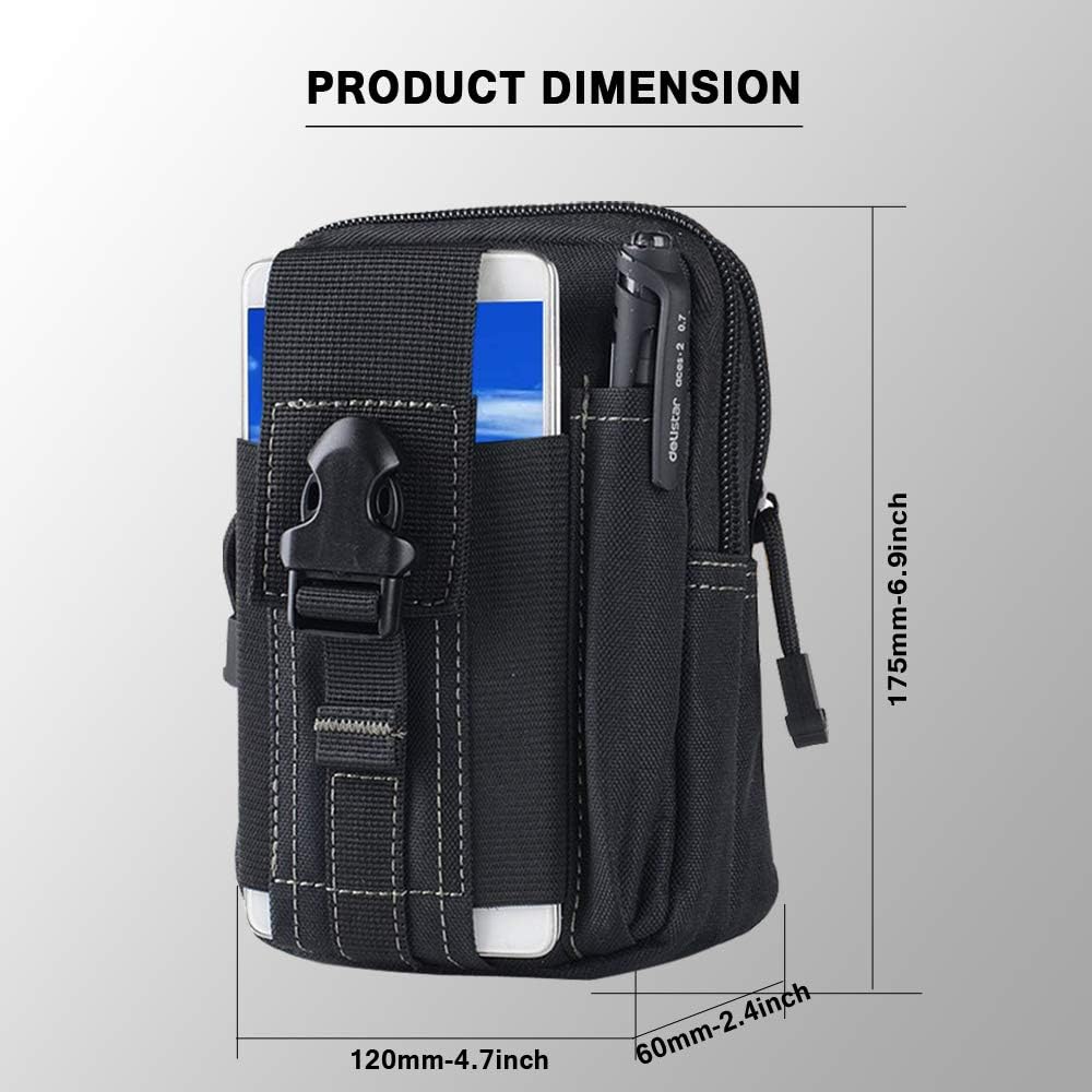 Bolsa táctica Molle para cintu - Hunting Outdoor reseña y precio