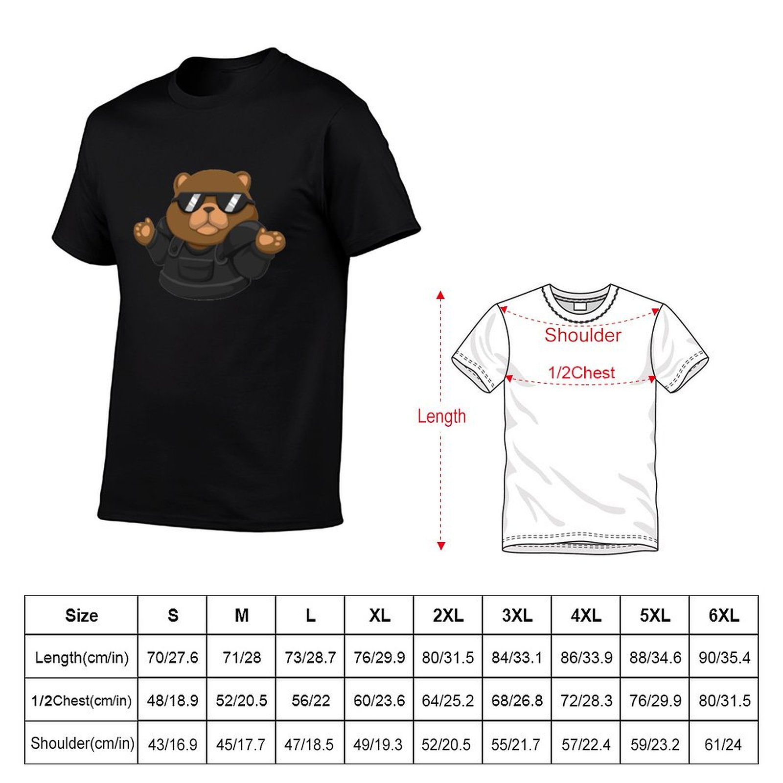 Camiseta Bear Shrug Spray, bás - Bear Spray Protection reseña y precio