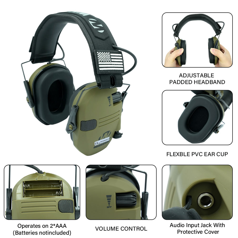 Auriculares de caza/tiro para  - Shooting Ear Muff reseña y precio