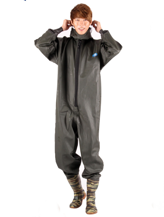 Trajes de Wader impermeables p - Outdoor Hunting Overalls reseña y precio