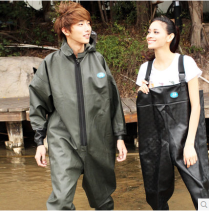 Trajes de Wader impermeables p - Outdoor Hunting Overalls reseña y precio