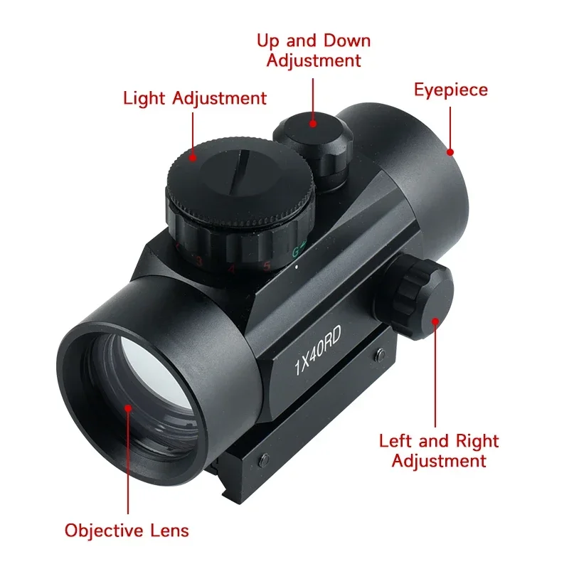 Mira Táctica de Punto Rojo 1X2 - Crossbow Scope Sight reseña y precio