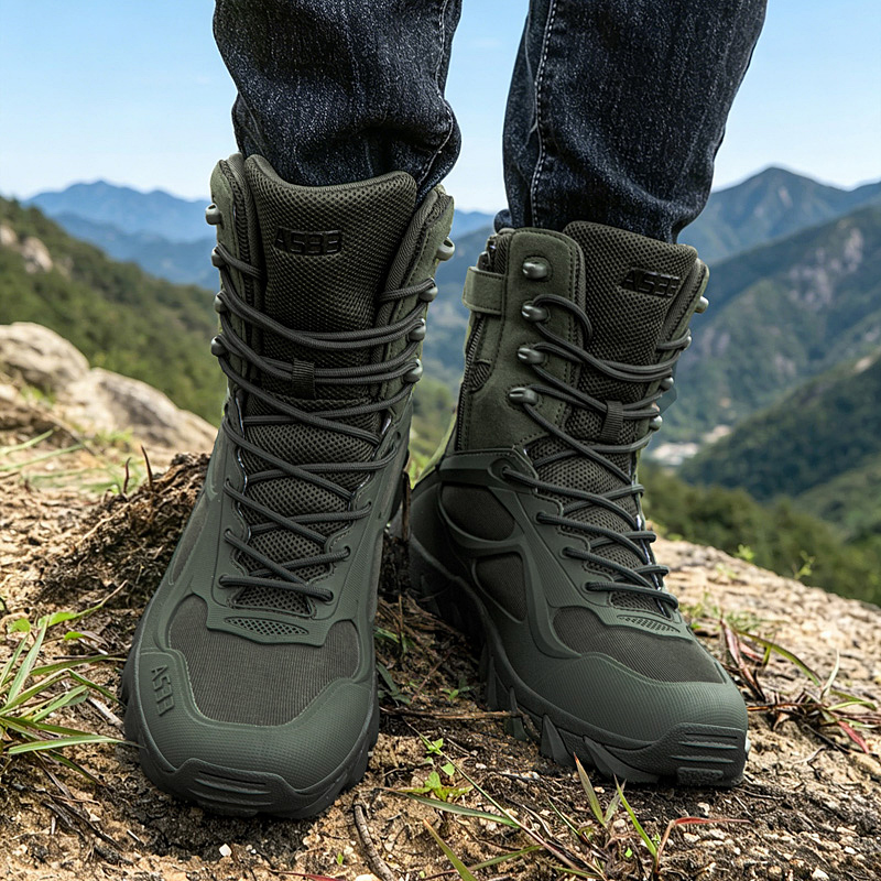 Botas tácticas para hombre, bo - Hunting Outdoor Stores reseña y precio