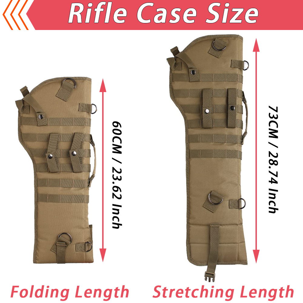 Funda táctica para Rifle, fund - Hunting Outdoor Stores reseña y precio