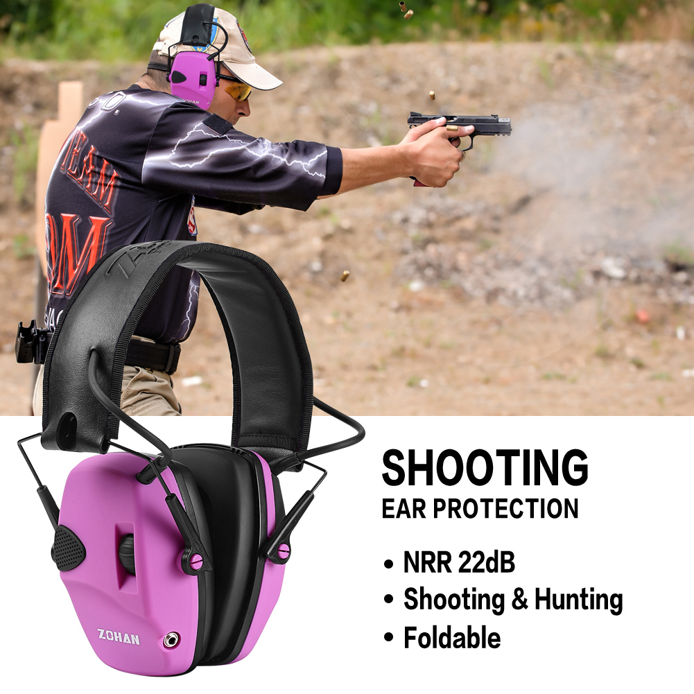 Auriculares de tiro ZOHAN, ore - Shooting Ear Muff reseña y precio