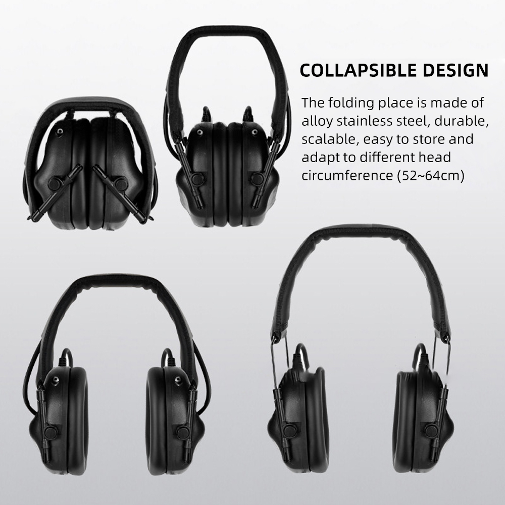 BOOIU-auriculares electrónicos - Shooting Ear Muff reseña y precio