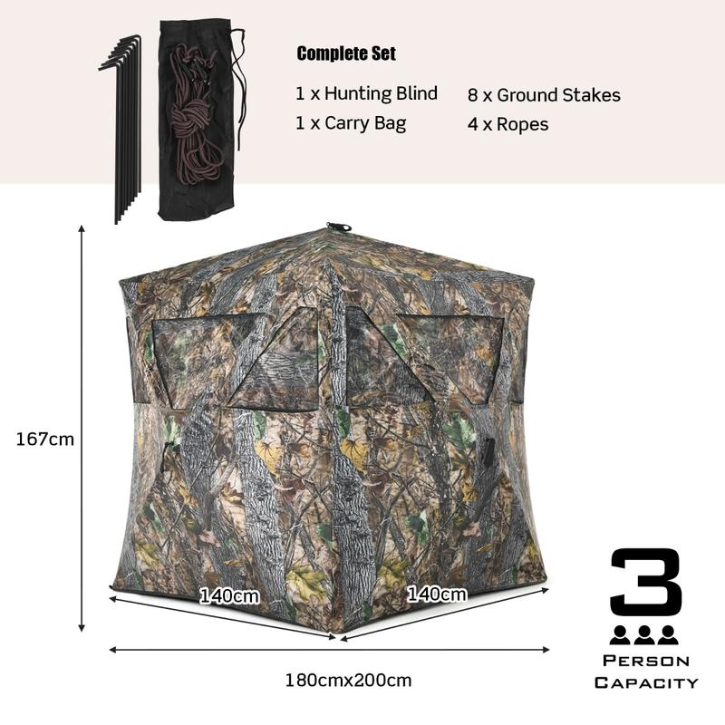 Refugio Portátil para Caza con - Hunting & Outdoor Supplies reseña y precio