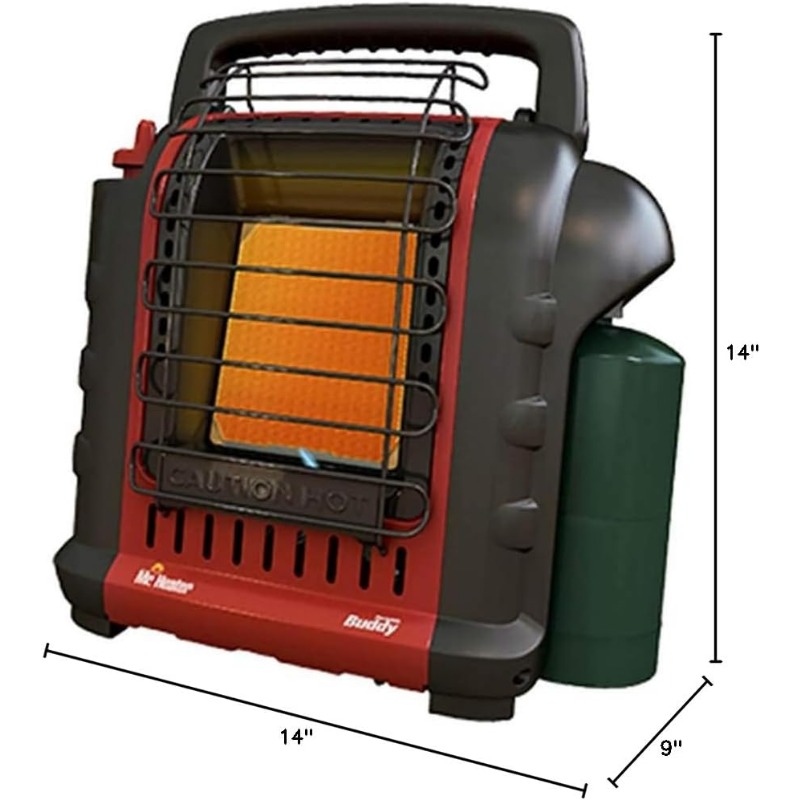 Mr. Heater-calentador portátil - Hunting Outdoor Jobs reseña y precio