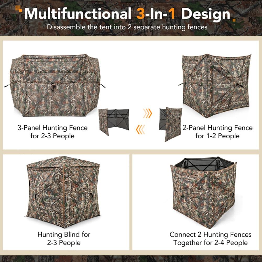 Refugio de Caza Desmontable 5  - Hunting & Outdoor Supplies reseña y precio