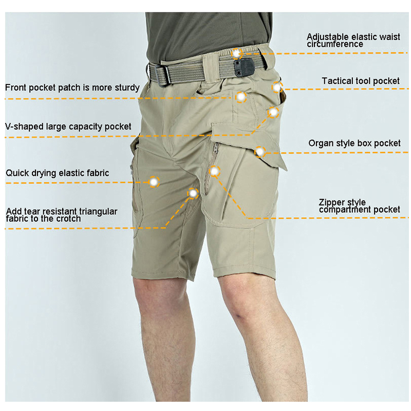 Pantalones Cortos Tácticos de  - Outdoor Hunting Overalls reseña y precio