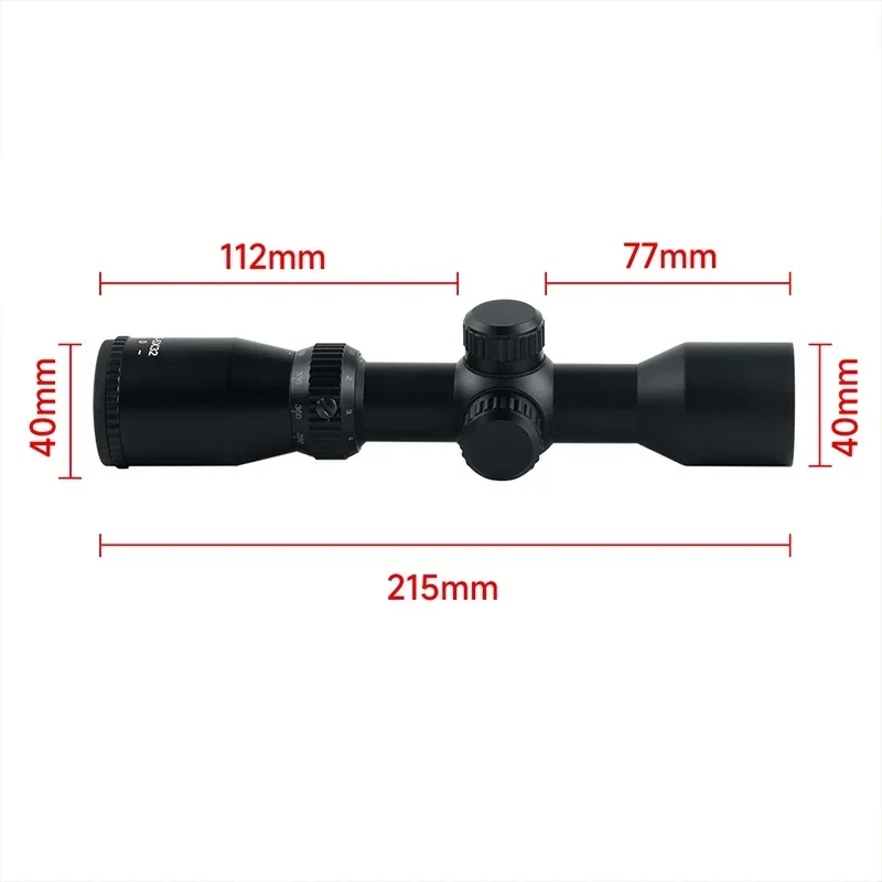 Mira telescópica 1.5-5X32 para - Crossbow Scope Sight reseña y precio