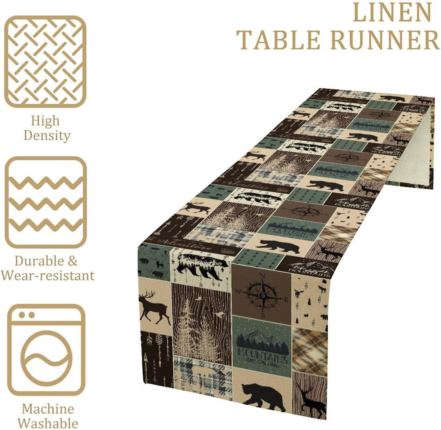 Camino de Mesa Rústico con Dis - Outdoor Hunting Table reseña y precio
