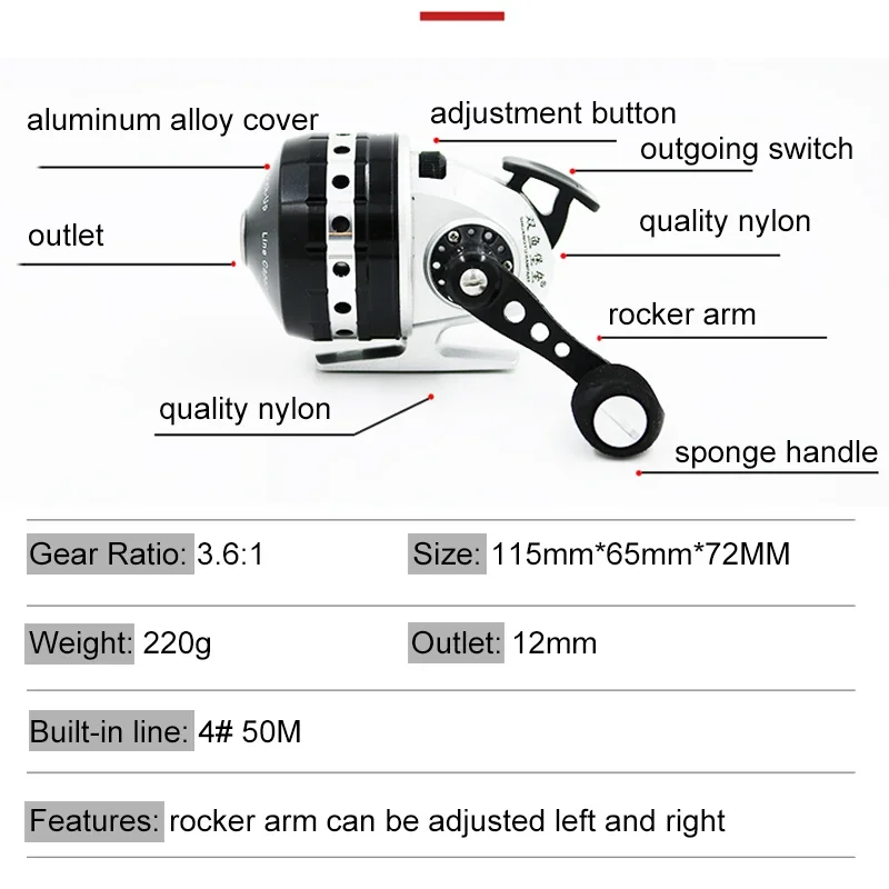 Carrete cerrado BL30 pesca 4 + - Hunting Outdoor Stores reseña y precio