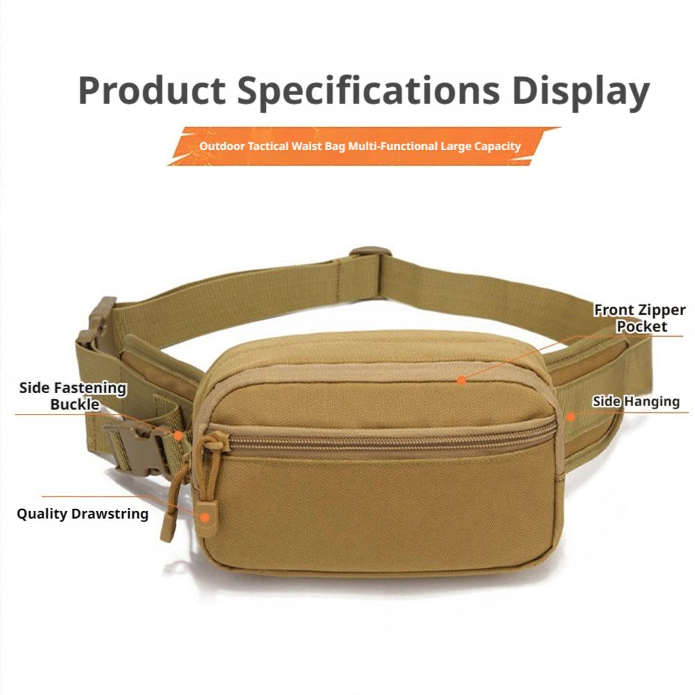 Riñonera Táctica Impermeable,  - Outdoor Hunting Bag reseña y precio
