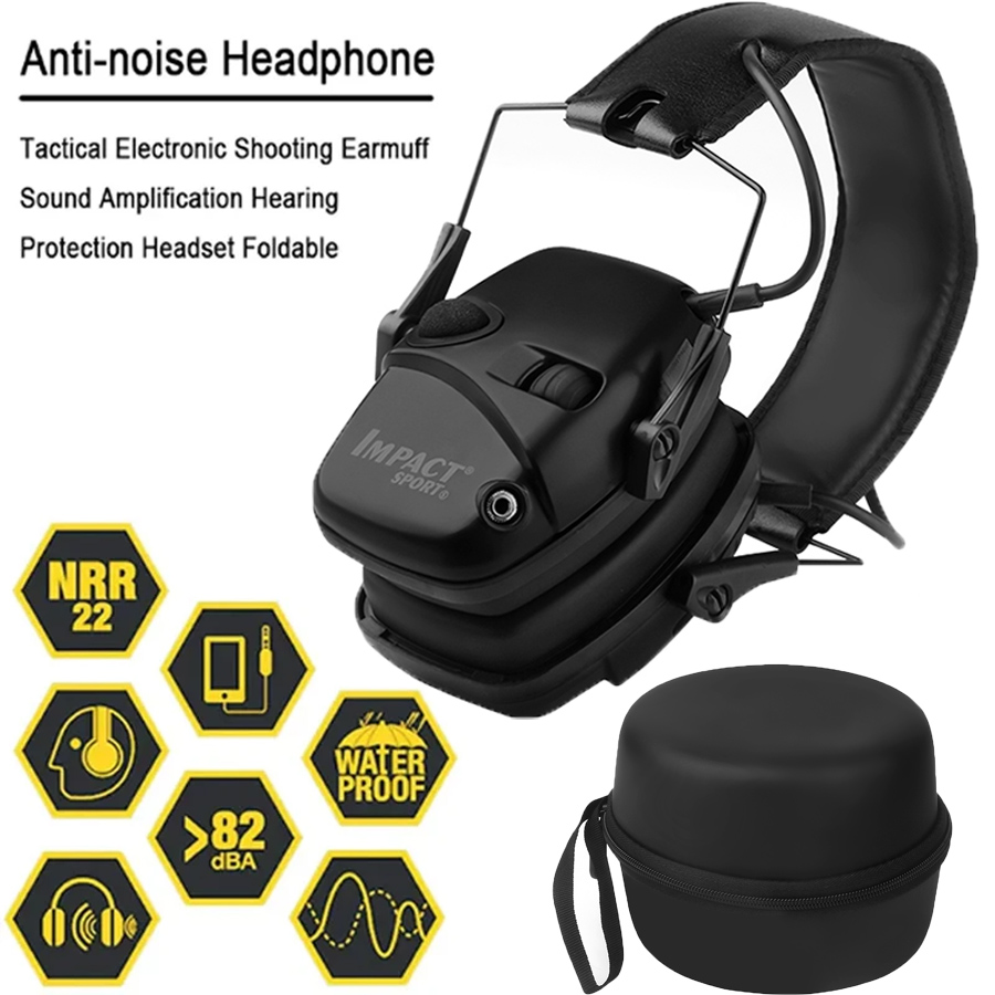 Orejera electrónica táctica pa - Shooting Ear Muff reseña y precio