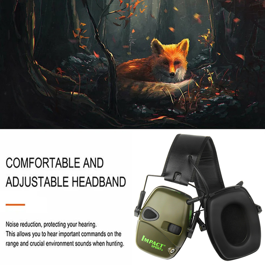 Orejera electrónica táctica pa - Shooting Ear Muff reseña y precio