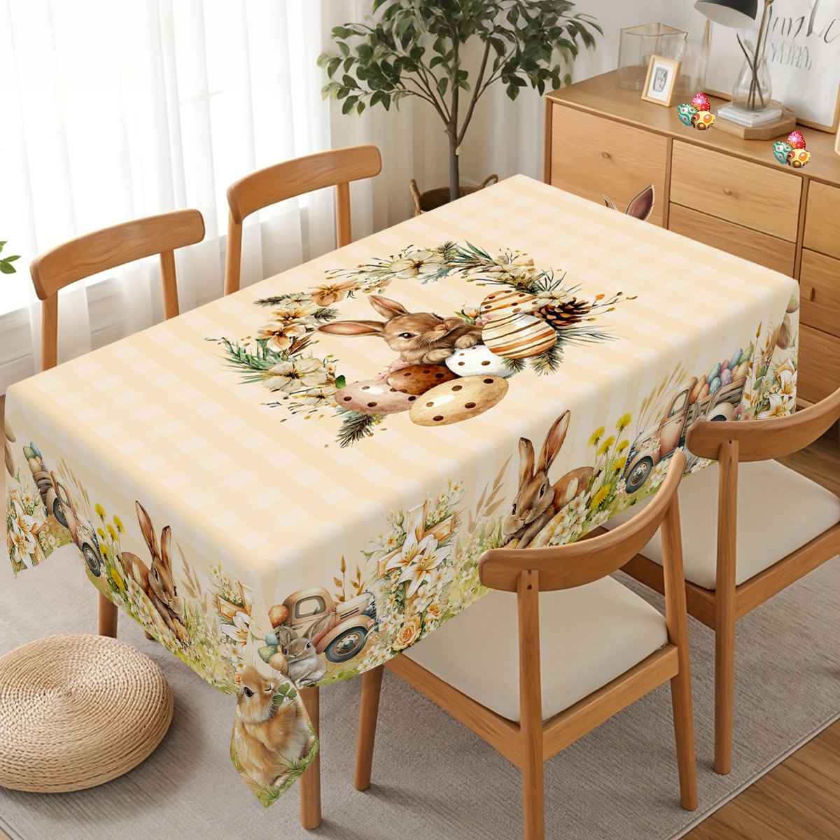 Mantel de Pascua con Diseño Mi - Outdoor Hunting Table reseña y precio