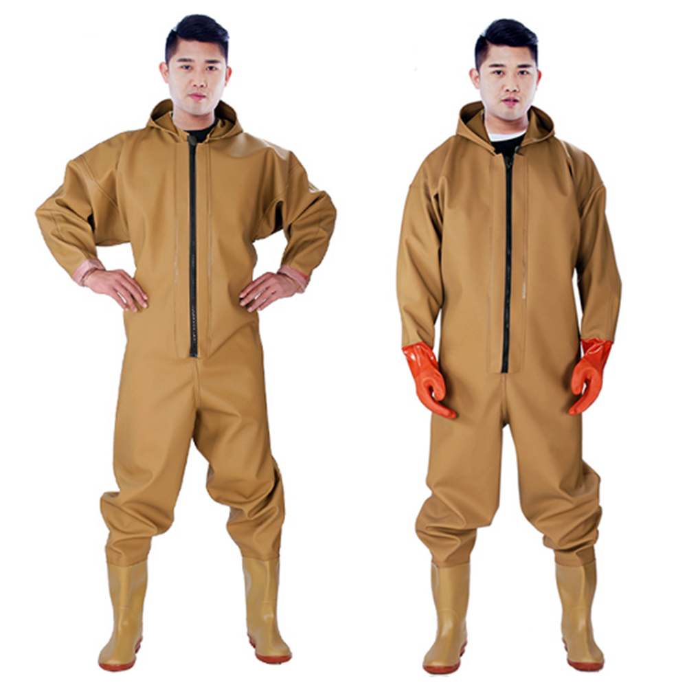 Traje de pescador de pesca con - Outdoor Hunting Overalls reseña y precio